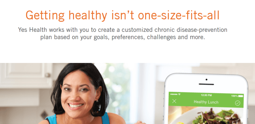 YesHealth website