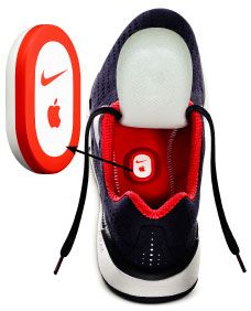 nike running shoes with chip