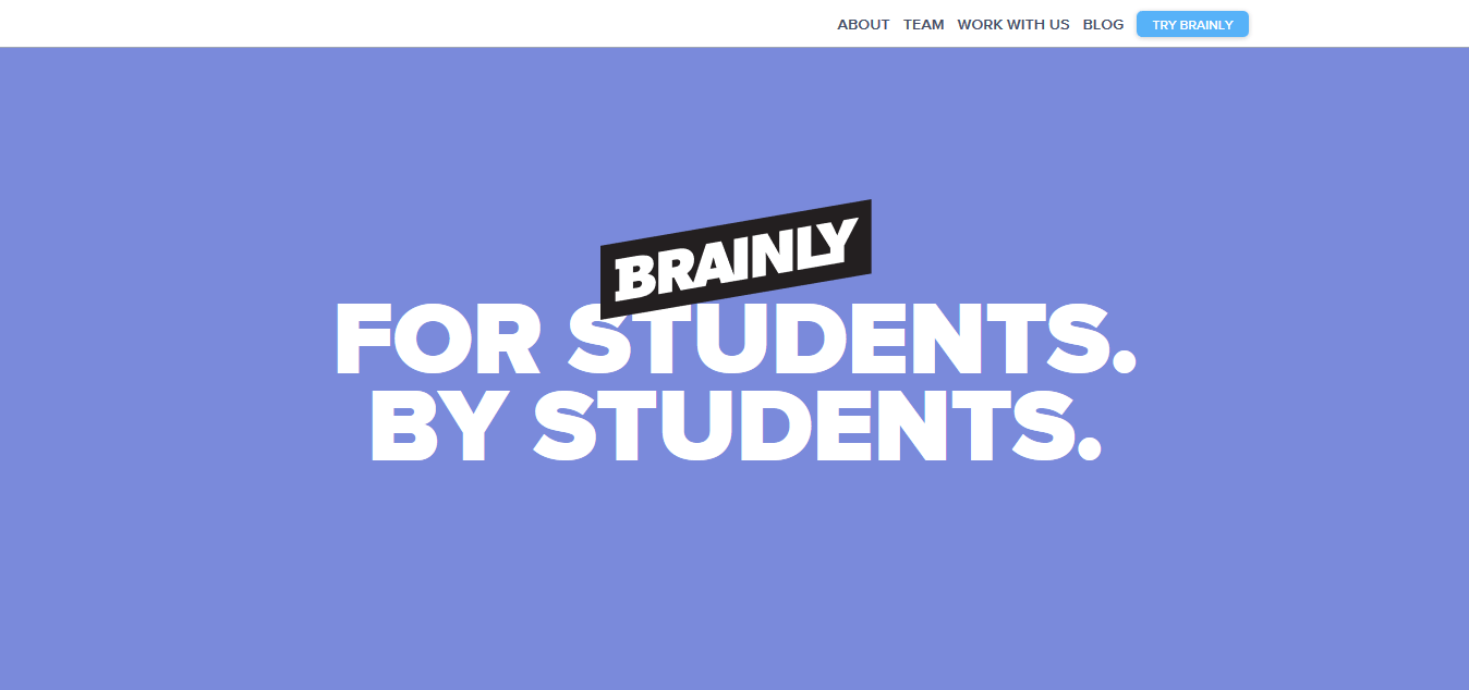 brainly edtech