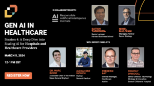 Thumbnail for Scaling AI for Hospitals and Healthcare Providers.