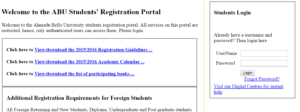 abu-student-portal