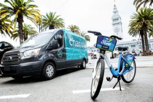 chariot-van-and-ford-go-bike