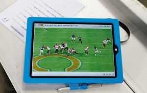 View of Microsoft Surface tablet 