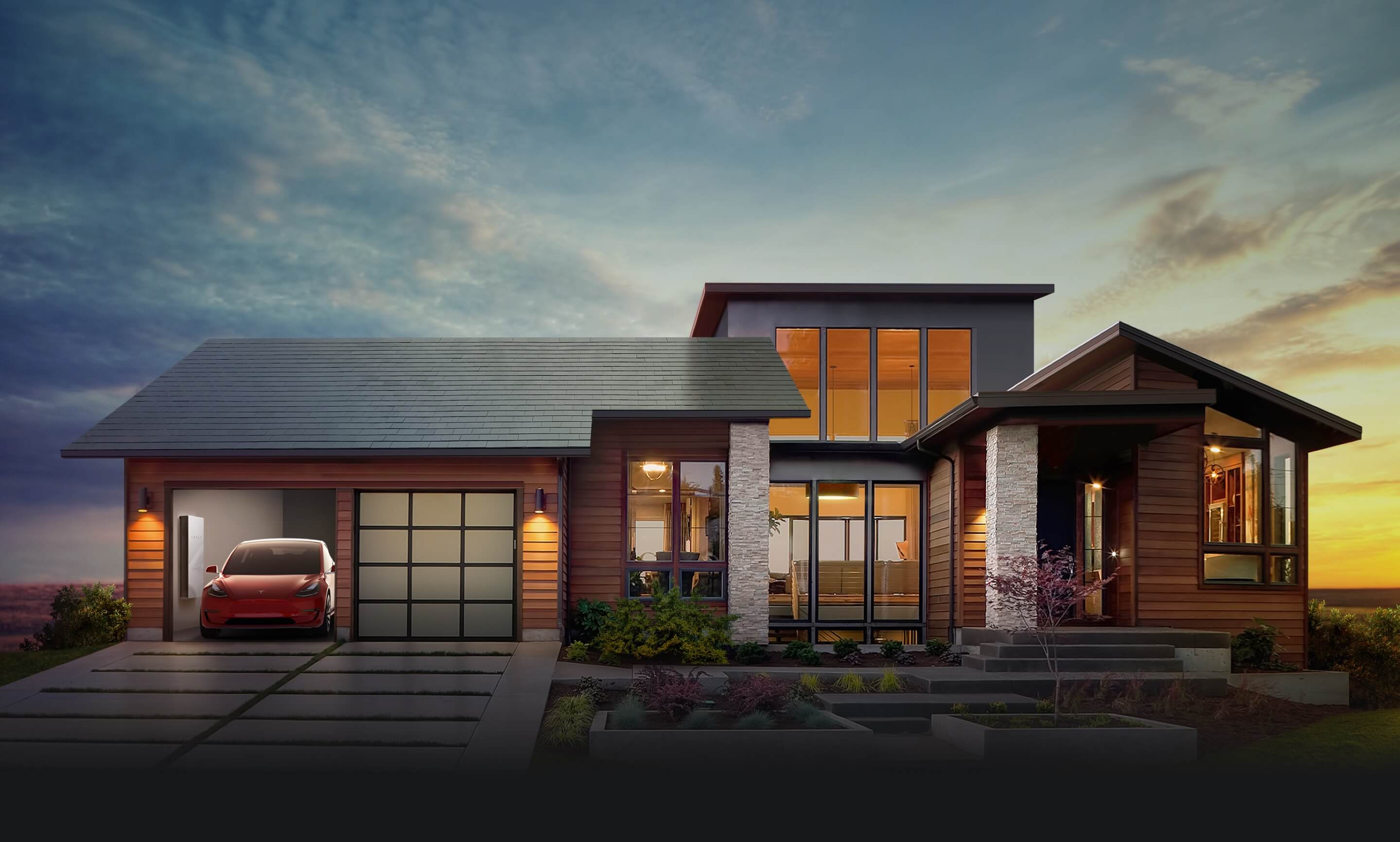 Solar Cells Invisibly Embedded In Roof Tiles