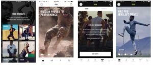 Nike+ Apps in 2016.