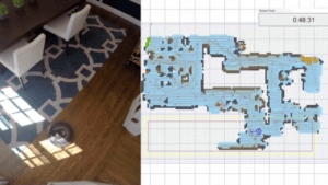 Roomba's house map