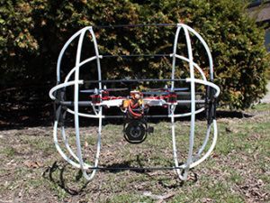 Drone Used By Commonwealth Edison to Inspect Power Lines. Image Credit: Matthew Spenko, Illinois Institute of Technology. Retrieved from