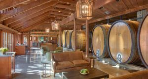 Tasting room at Joseph Phelps Vineyards