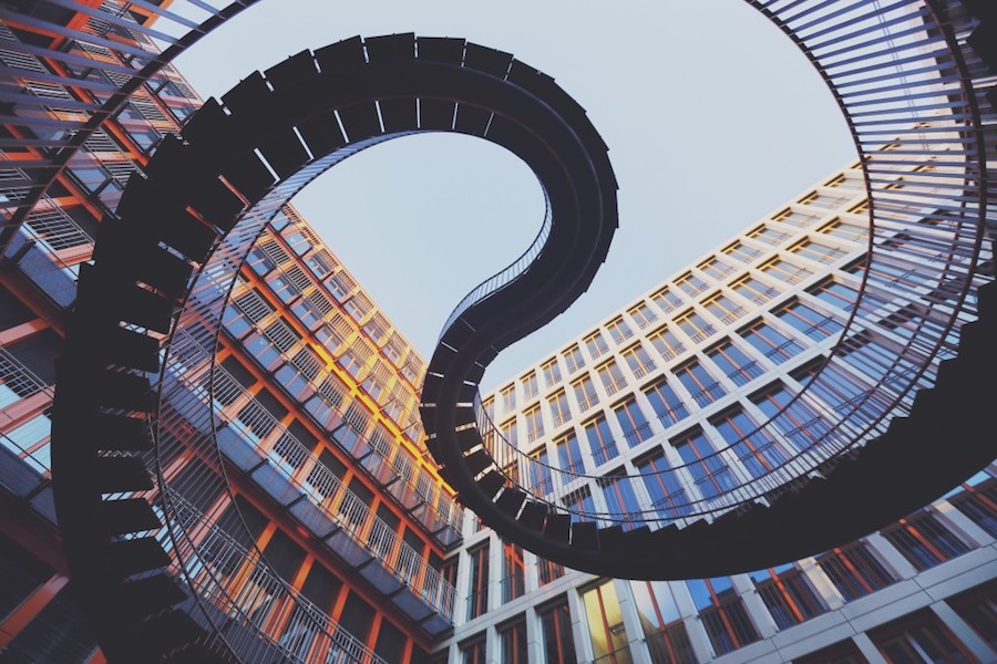geometric staircase