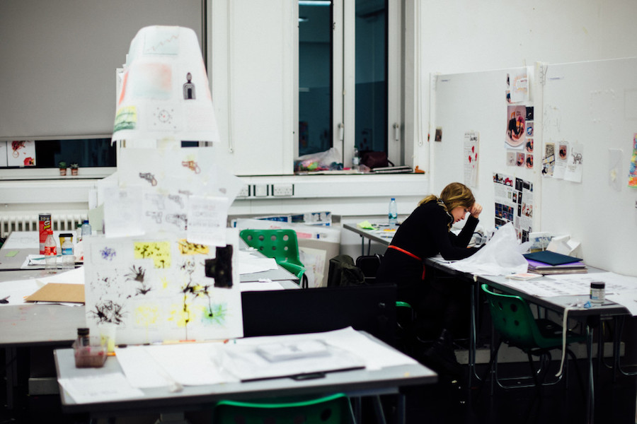 Woman in workspace