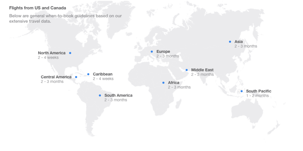 Flight Booking Map