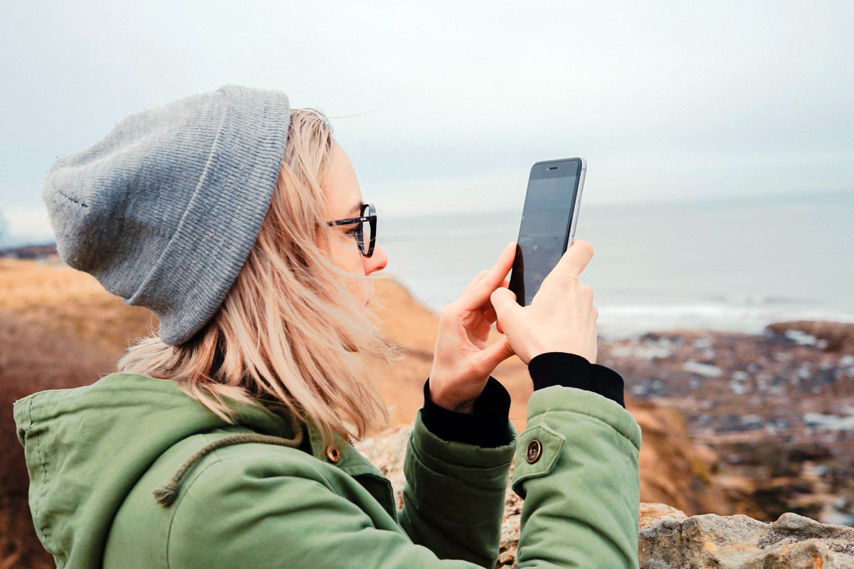 Snapping Photos Outdoors