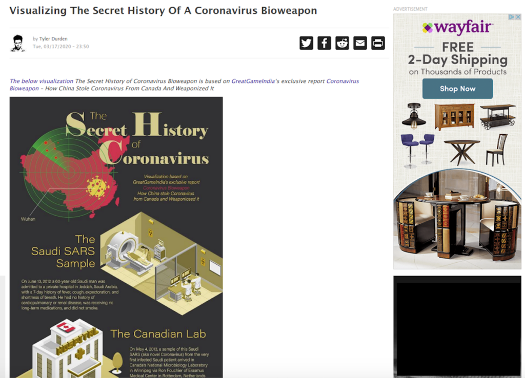 Wayfair ad